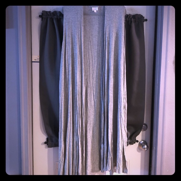 LuLaRoe Jackets & Coats Nwt Lula Roe Joy Long Duster Vest Xl Poshmark
